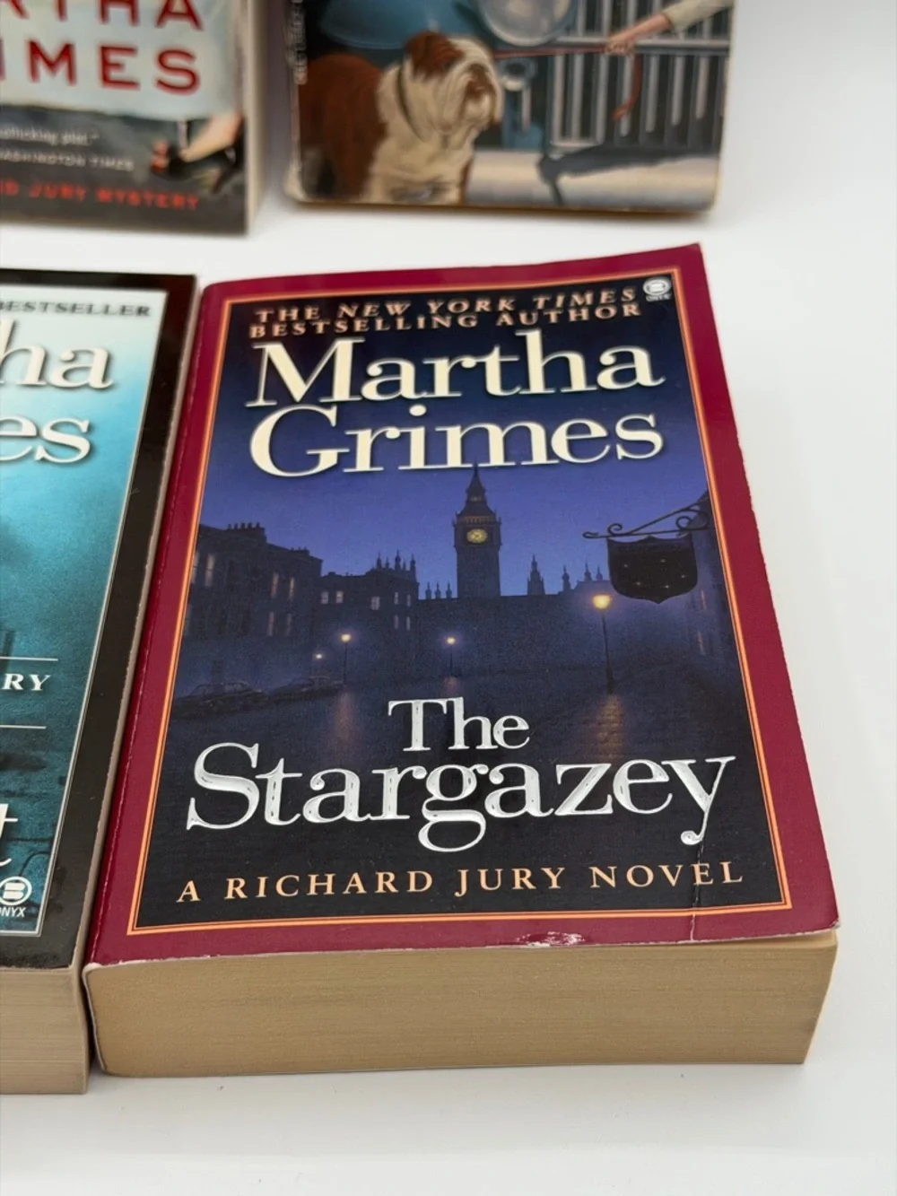 Lot of 4 Martha Grimes, Richard Jury Mystery Detective, Help The Novels (PB)